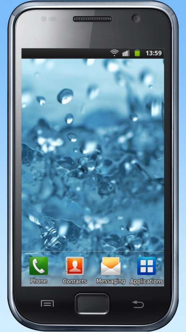 Water drops live wallpaper screenshot 14
