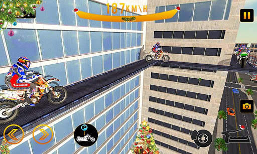 Bike Stunt: Extreme Roof Drive screenshot 5