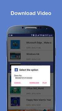 Video Download For Facebook screenshot 4