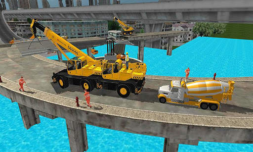 Grand Bridge Construction Simulator - Crane Driver screenshot 1