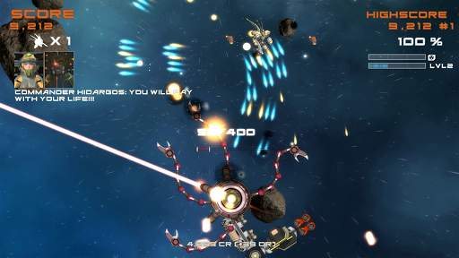 Quantum Revenge Lite - Mecha Robot Space Shooter screenshot 5