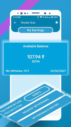 Royale Quiz ~ Play Quiz to Earn Money स्क्रीनशॉट 2