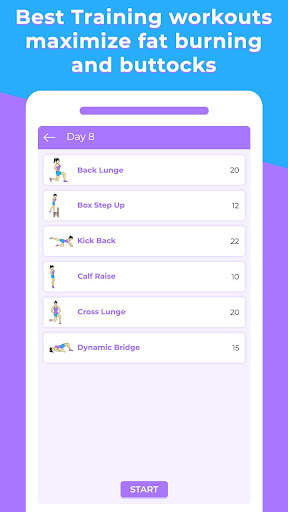Daily Butt Workout - Leg Worko screenshot 4