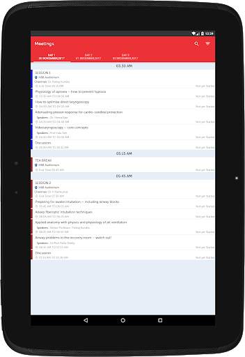 TMC DAC 2017 conference app screenshot 12