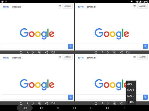 Four Tabs Tablet (free web browser) screenshot 7