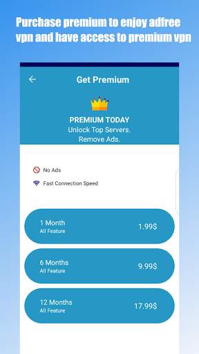 Touch VPN -Free VPN Proxy & WiFi Privacy screenshot 3