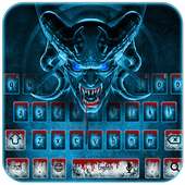 Scary Evil Skull Keypad on 9Apps