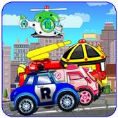 Super Robot Car Climb Racing logo