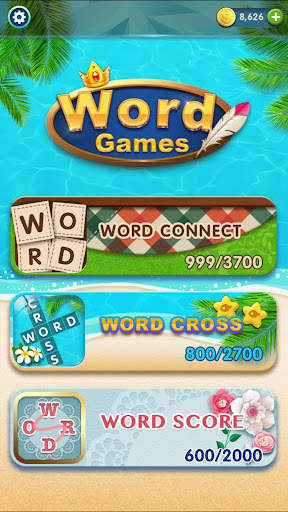 Word Games(Cross, Connect, Search) screenshot 1