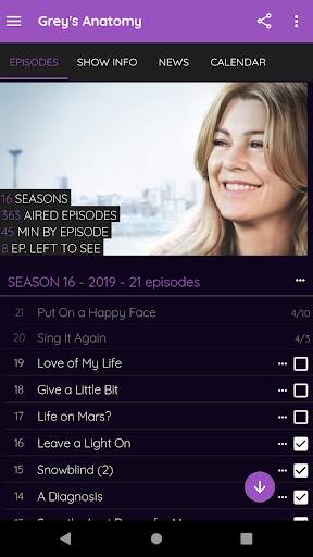 TV Series & Anime Tracker - Simkl client screenshot 2
