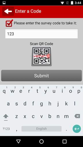 PU Mobile Survey screenshot 2