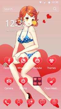 Cartoon BeautyBikini Love Icon screenshot 1