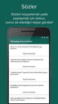 Durum Sözleri (WhatsApp) screenshot 1