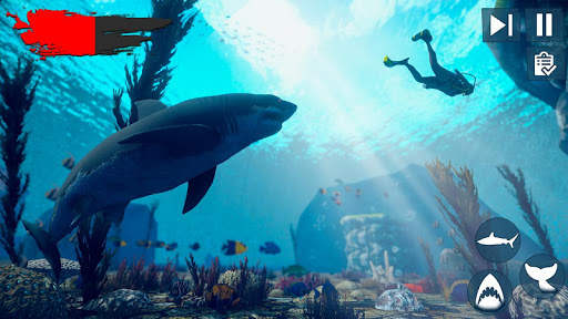 Raft Survival Angry Shark Game स्क्रीनशॉट 2