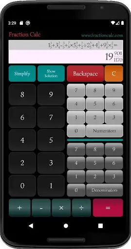 Fraction Calc - Fraction Calculator screenshot 3