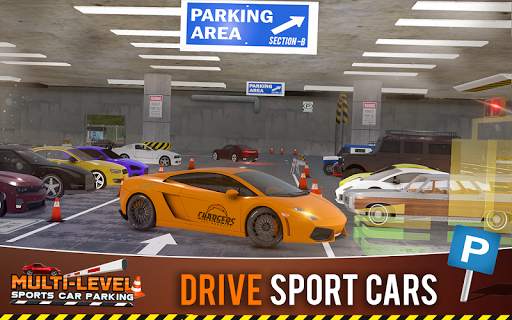 Sports Car Parking: Car Games screenshot 19