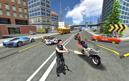 Police Cop Car Simulator : City Missions स्क्रीनशॉट 8