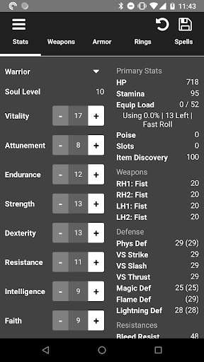 MugenMonkey Character Planner for Dark Souls 1 screenshot 1