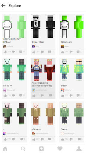 Dream Skins for Minecraft screenshot 3
