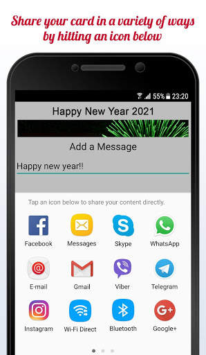 Happy New Year 2021 Cards GIF screenshot 4