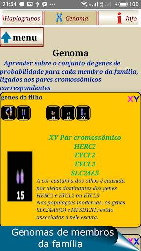 QUIS. Genética familiar. screenshot 8