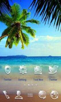 Seaside V Launcher Theme screenshot 2