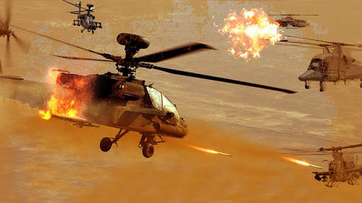 Gunship Strike 3D : Armey Helicopter games screenshot 2