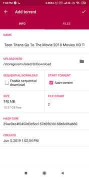 Torrent Downloader [Ad Free]:video,movies,utorrent screenshot 2