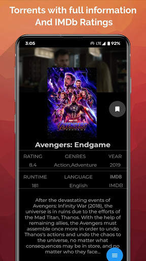 Torrently - Movie Torrent Search Engine screenshot 3