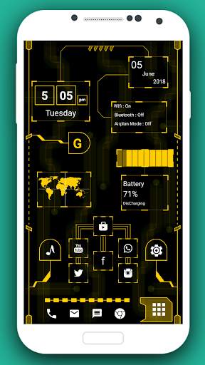 hi-tech launcher pro 2021-Next Generation Launcher screenshot 6