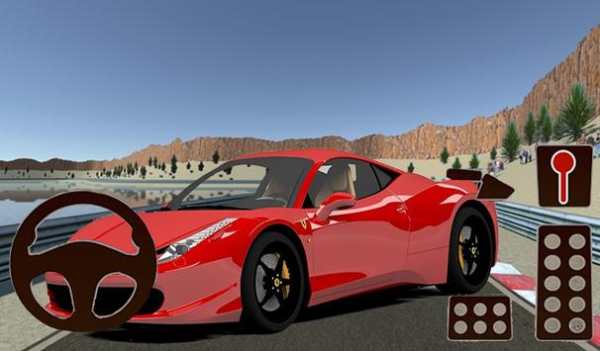 Driving 458 Italia Drift Simulator screenshot 1