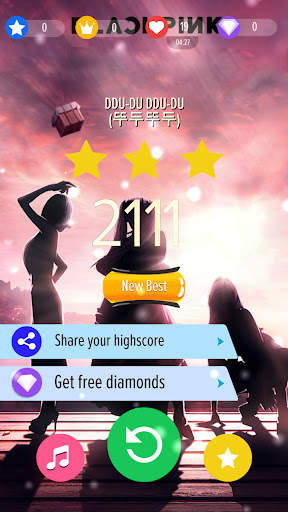Piano Tiles: Black Kpop Pink screenshot 5
