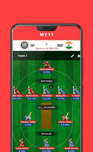 My 11 Circle - My Circle 11 & My11Circle Team Tips screenshot 1