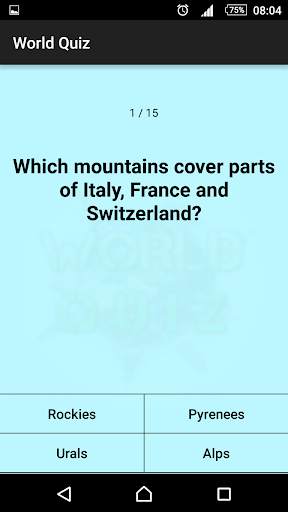 World Quiz screenshot 5