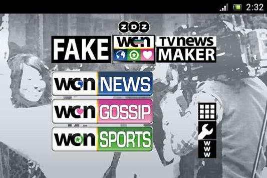 Fake TV News Maker Generator 2 تصوير الشاشة