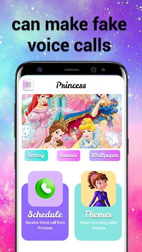 Princess fake video call screenshot 5