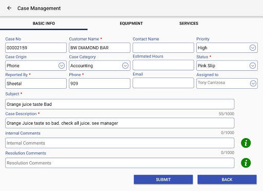 Averiware Field Services APP screenshot 5