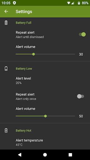 Charger Alert (Baterai Alarm) screenshot 7