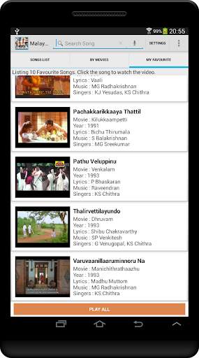 Malayalam Songs screenshot 4
