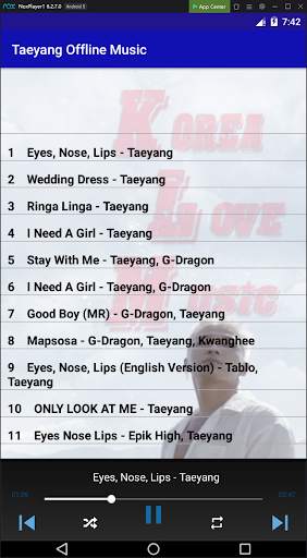 Taeyang Offline Music screenshot 1