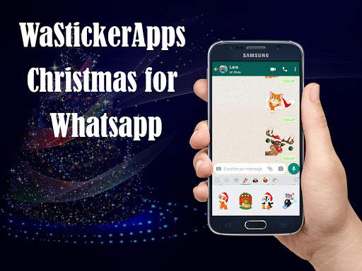 WaStickerApps Christmas Stickers for whatsapp screenshot 1