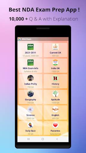 NDA Exam Prep screenshot 1