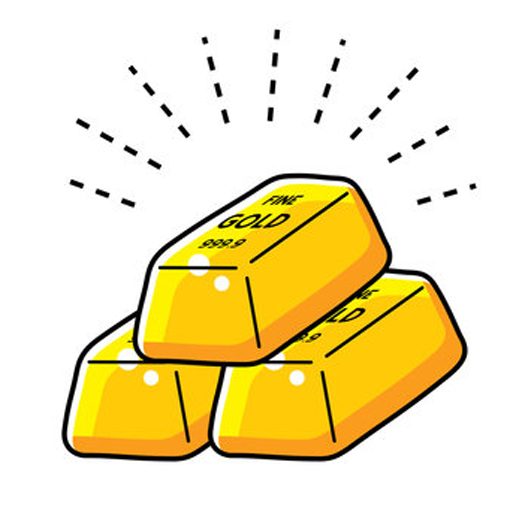 a gold game icon
