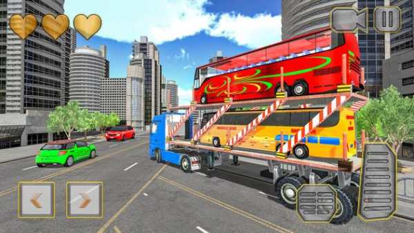 Bus Transport Trailer Truck Simulator 🚚 screenshot 2