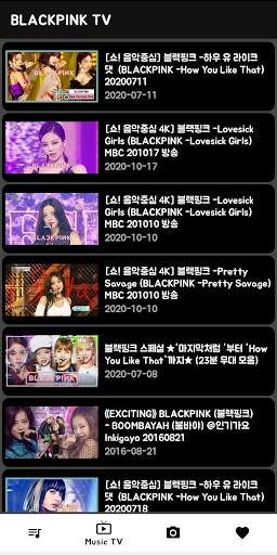 BLACKPINK TV screenshot 2