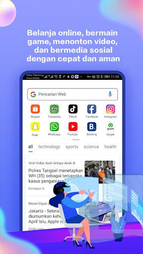 Ayoo Browser screenshot 2