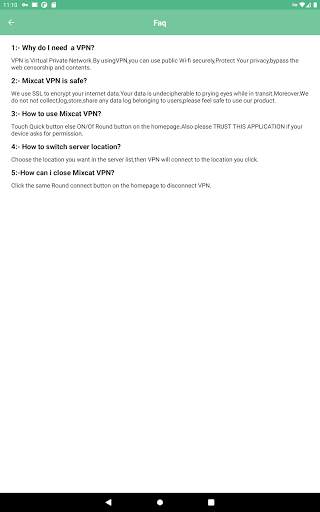 Mixcat VPN: Ironclad Online Privacy screenshot 12
