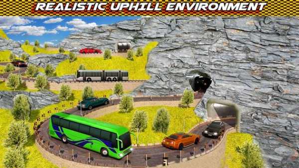 Offroad Uphill Coach Sim: Modern Bus Driving Game screenshot 3