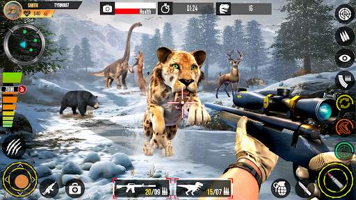 Real Dino Hunting Gun Games screenshot 6