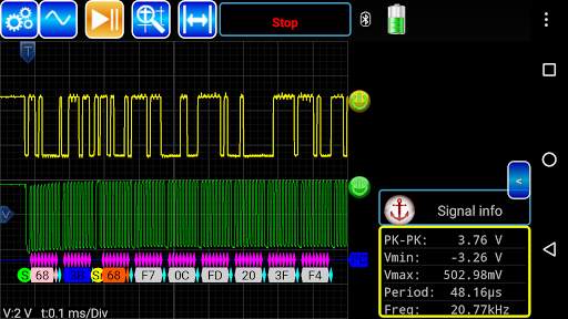AR-Oscilloscope screenshot 1